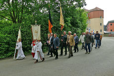 Bittprozession an Christi Himmelfahrt (Foto: Karl-Franz Thiede)